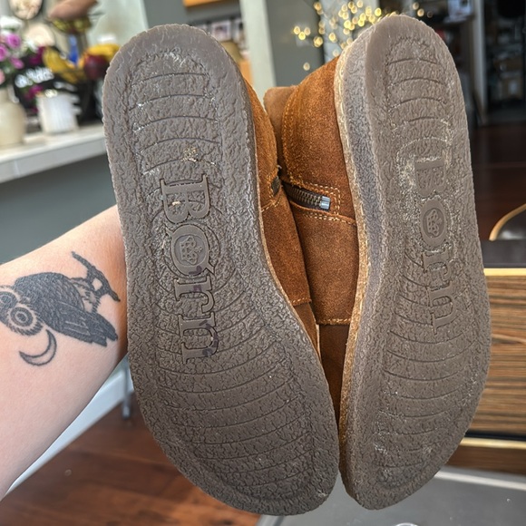 Born Suede Tora  Booties — Brown - Picture 9 of 9